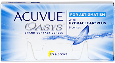 Acuvue Oasys w/Hydraclear Plus for Astigmatism 6PK
